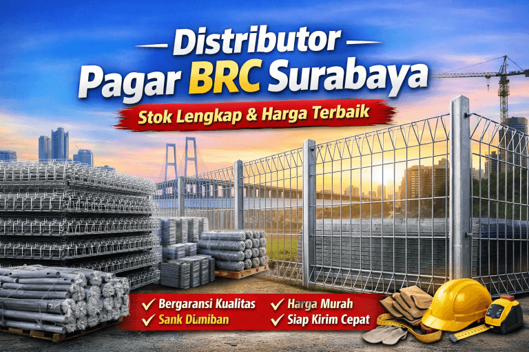 Distributor Pagar BRC Surabaya – Stok Lengkap & Harga Terbaik