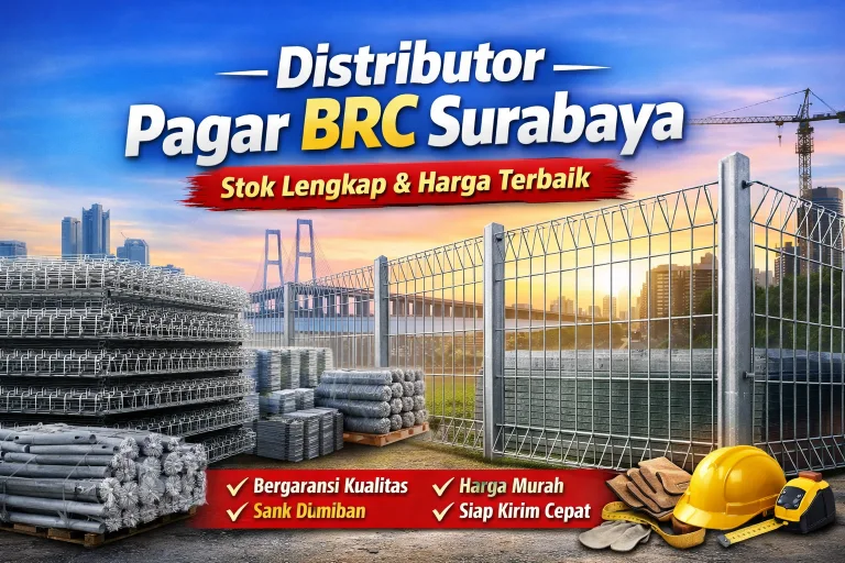 Distributor Pagar BRC Surabaya – Stok Lengkap & Harga Terbaik